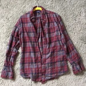 Maroon Flannel
